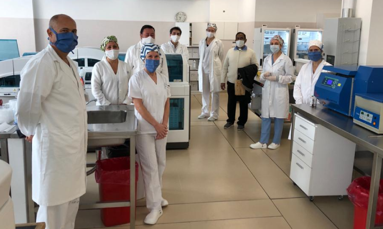 Bendición de nuevas instalaciones de Grupo Oroño